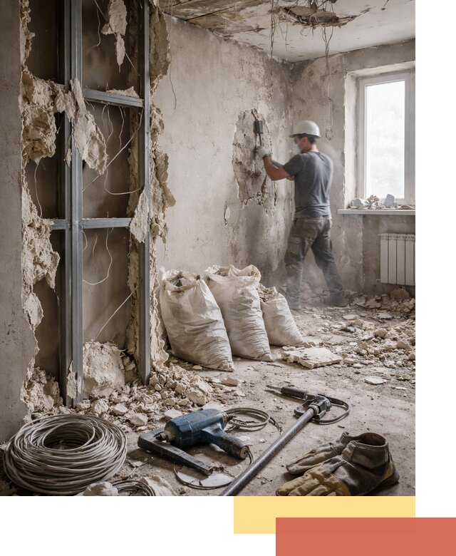 Профессиональный демонтаж зданий и конструкций в Воткинске