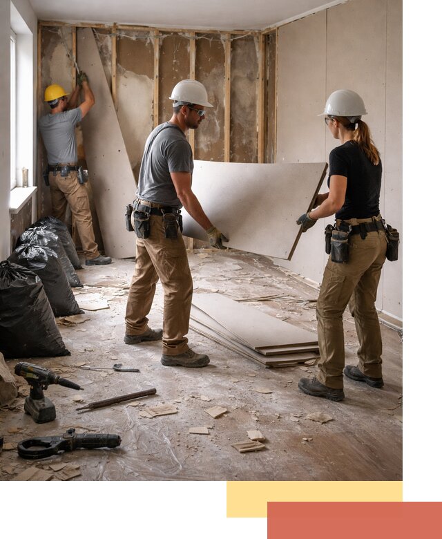 Демонтаж стеновых панелей в Воткинске быстро и аккуратно