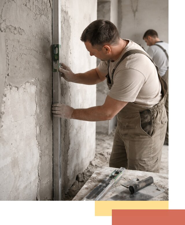 Установка штукатурных маяков в Воткинске с гарантией качества