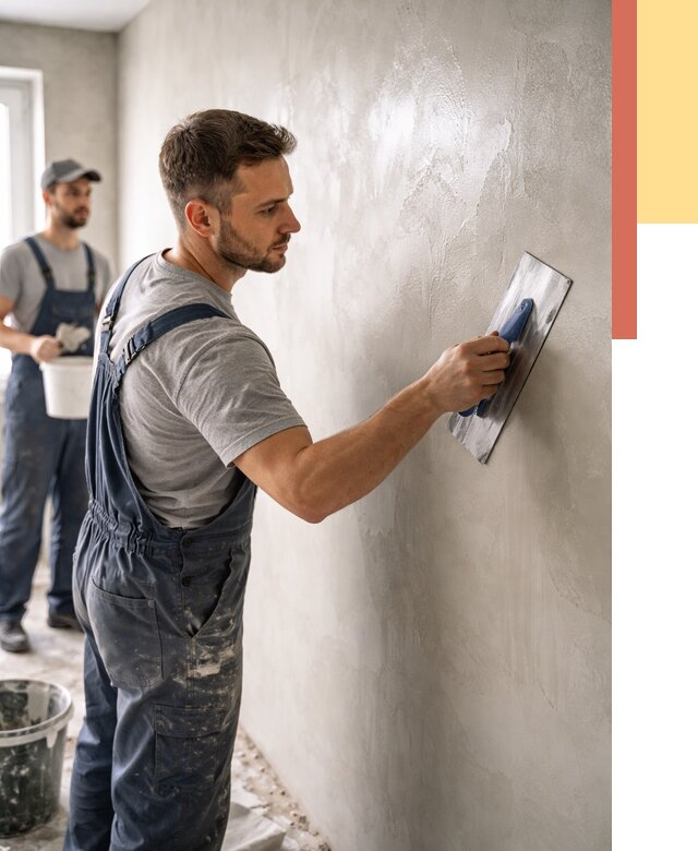 Глянцевание штукатурки стен в Воткинске от 7770 руб. — услуги и затирка | ОТДЕЛОЧНИК-Втк