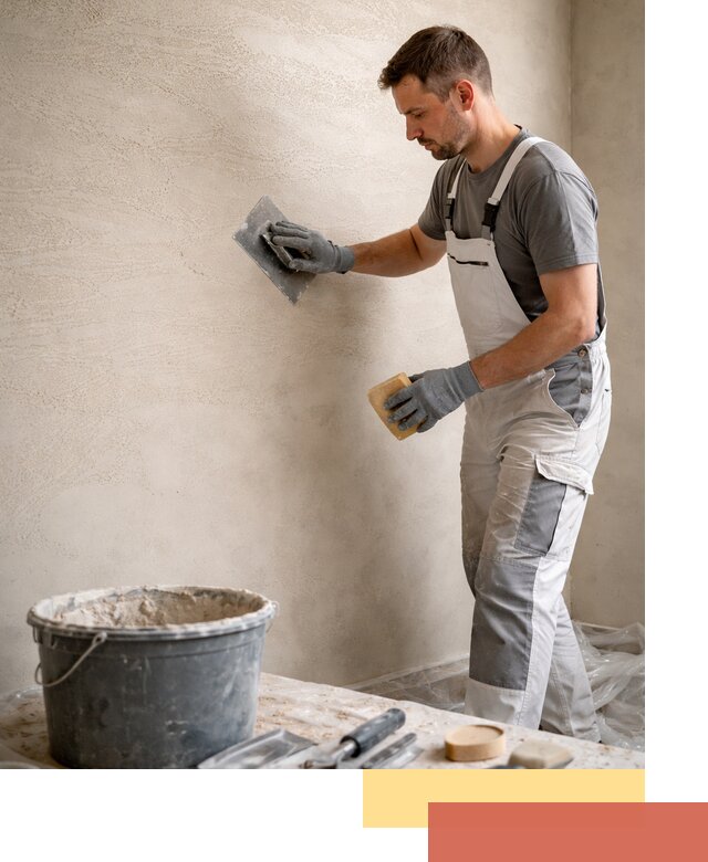 Декоративная штукатурка травертин в Воткинске для стен и потолков