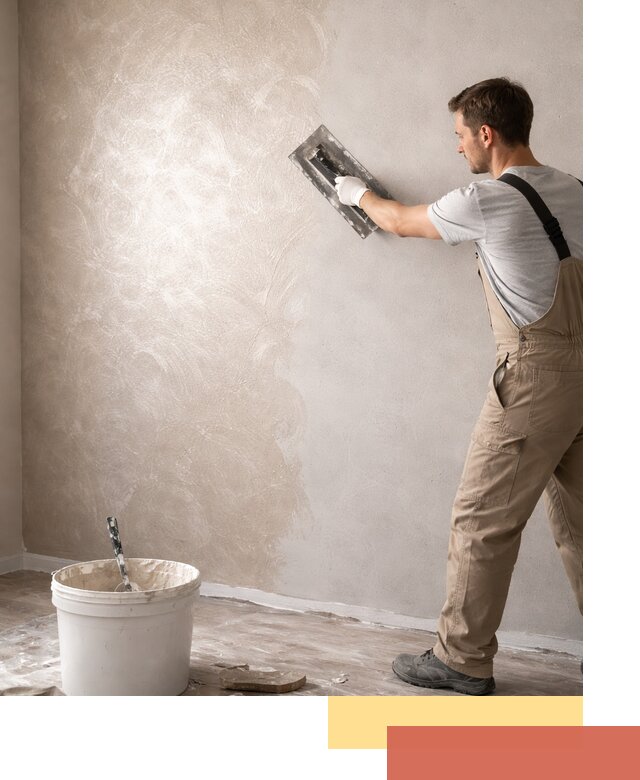 Декоративная штукатурка «Мокрый шелк» под ключ в Воткинске