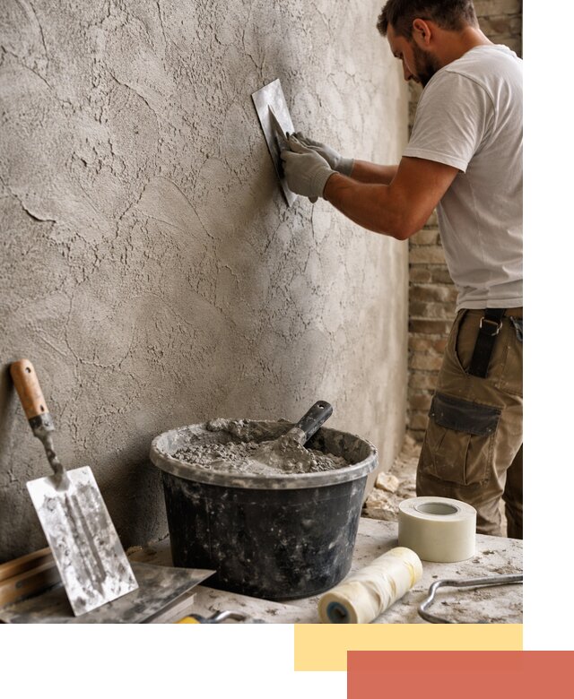 Декоративная штукатурка лофт в Воткинске — отделка стен и потолков