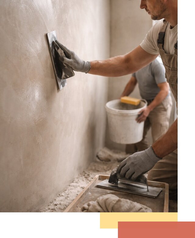 Нанесение марокканской штукатурки таделакт в Воткинске