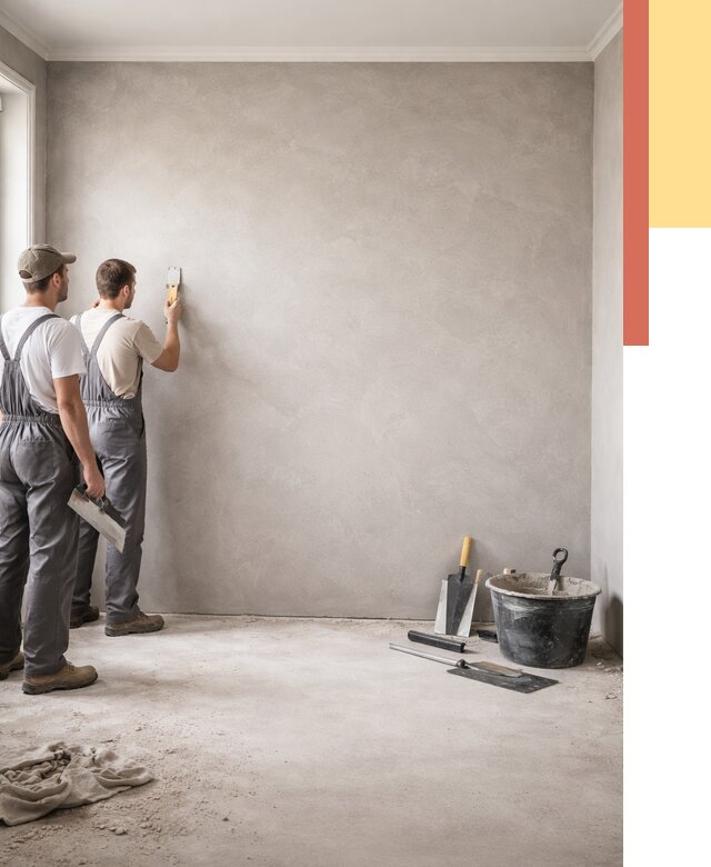 Микробетон на стены в Воткинске от 1295 руб. — нанесение и отделка | ОТДЕЛОЧНИК-Втк