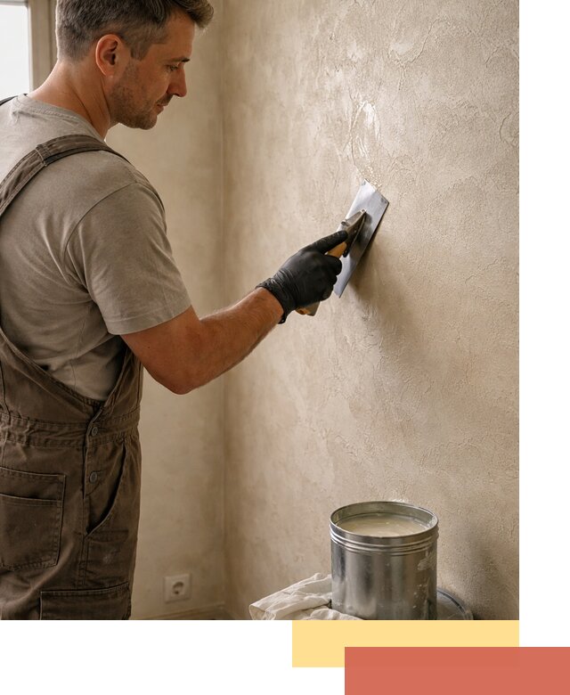 Нанесение воска на штукатурку в Воткинске для защиты и блеска