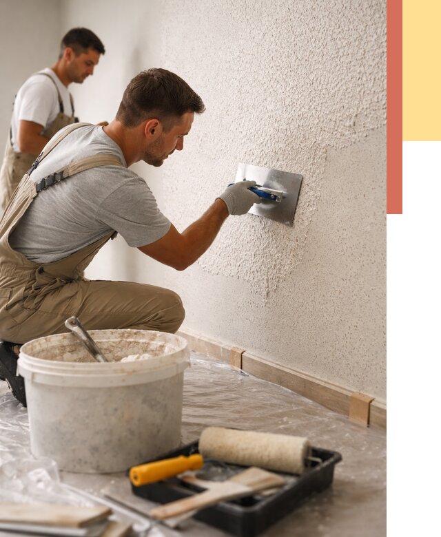 Нанесение жидких обоев в Воткинске от 7770 руб./м2 — быстро и недорого | ОТДЕЛОЧНИК-Втк