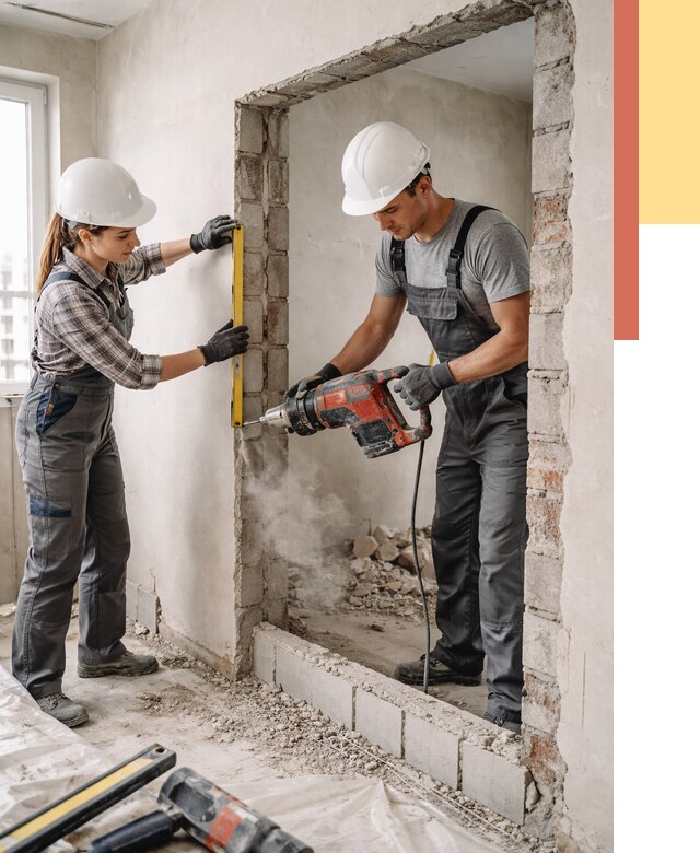 Создание проемов в стенах в Воткинске от 6734 руб. — алмазная резка и расширение | ОТДЕЛОЧНИК-Втк