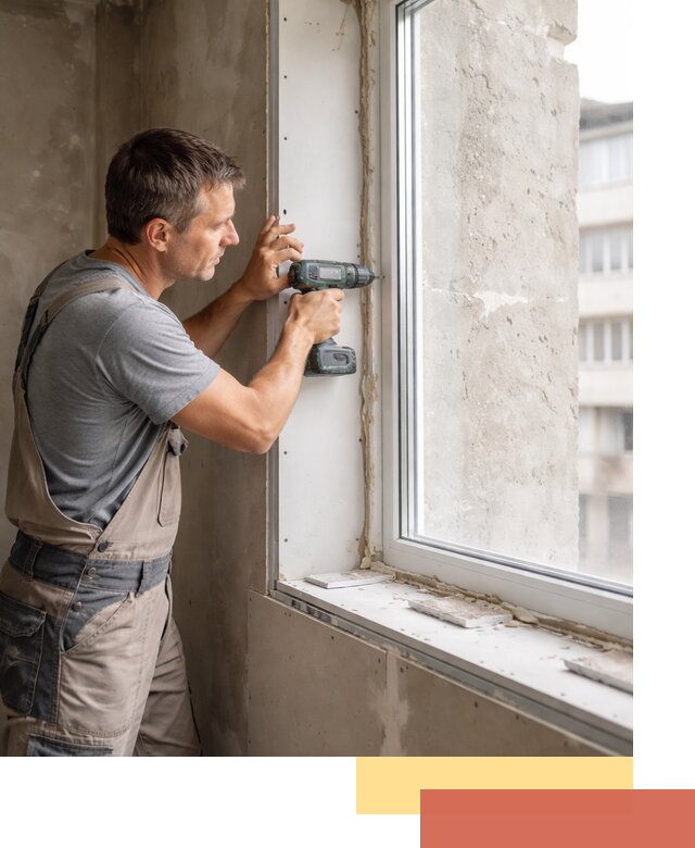 Монтаж гипсокартонных откосов в Воткинске под ключ