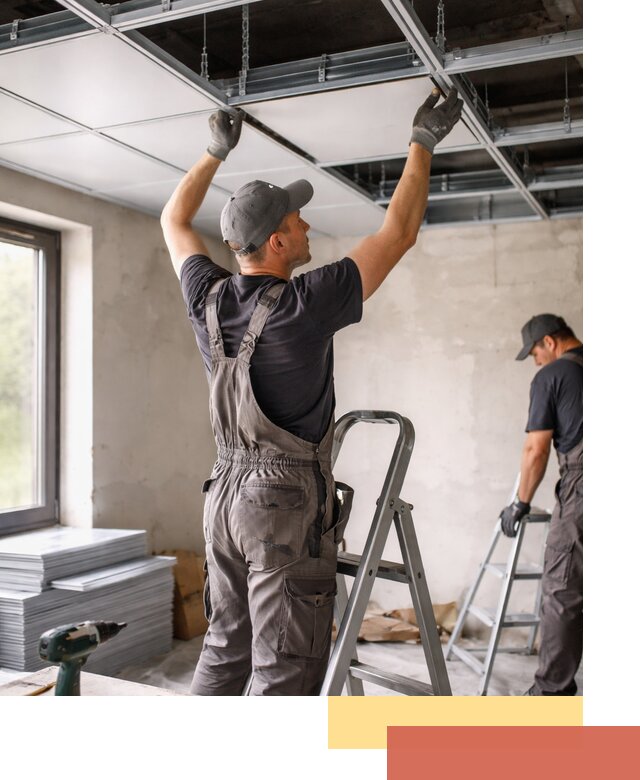 Монтаж кассетного потолка в Воткинске качественно и быстро