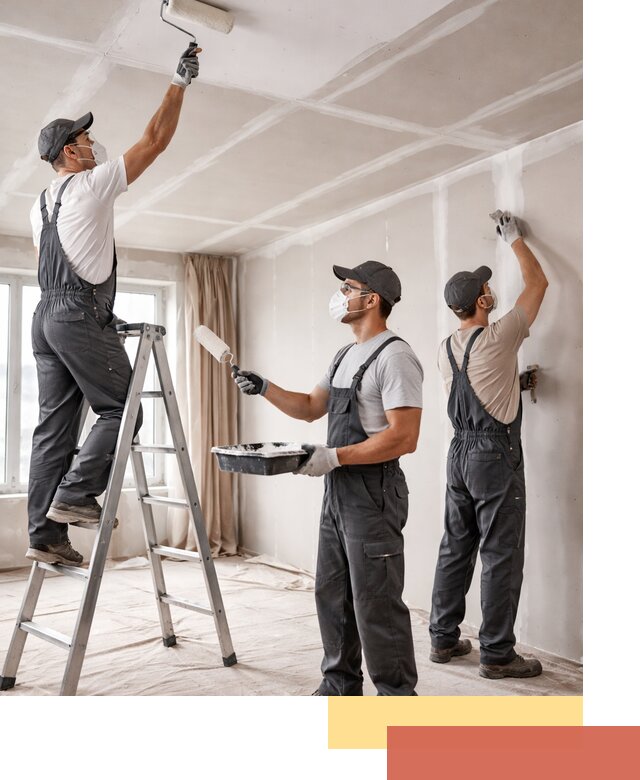 Покраска потолка из гипсокартона в Воткинске качественно и недорого