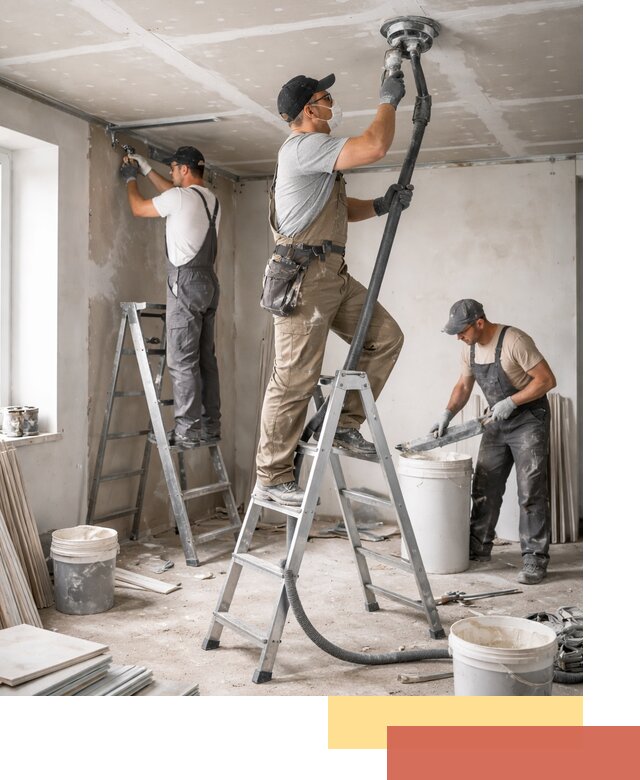 Ремонт потолка из гипсокартона в Воткинске: быстрый и качественный монтаж