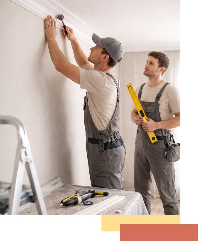 Монтаж потолочного плинтуса в Воткинске качественно и быстро