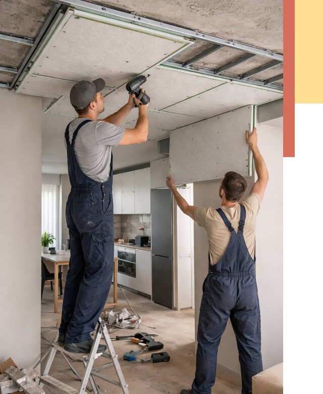 Шумоизоляция потолка панелями зипс в Воткинске от 1917 руб. под ключ | ОТДЕЛОЧНИК-Втк